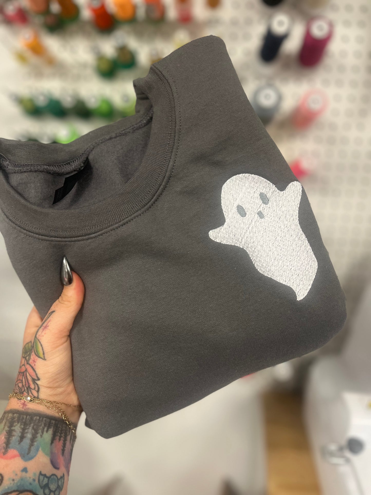 Cute Ghost Crewneck
