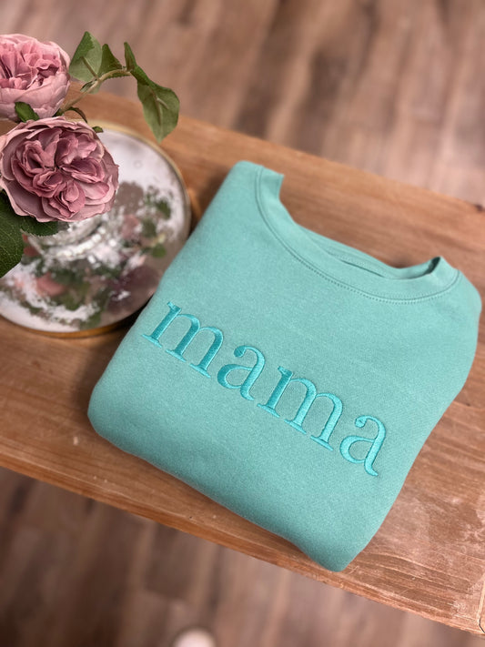 Personalized Mama Sweatshirt