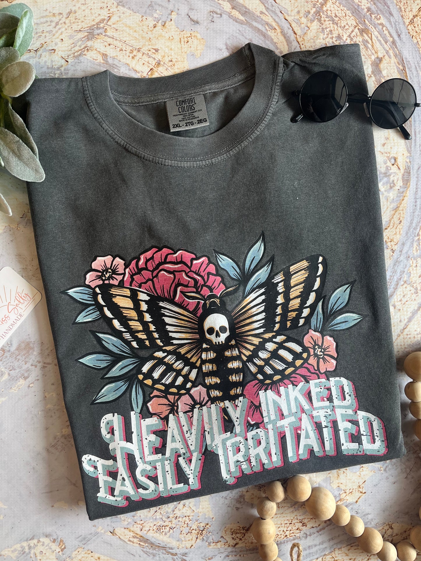 Heavily Inked Easily Irritated Tee