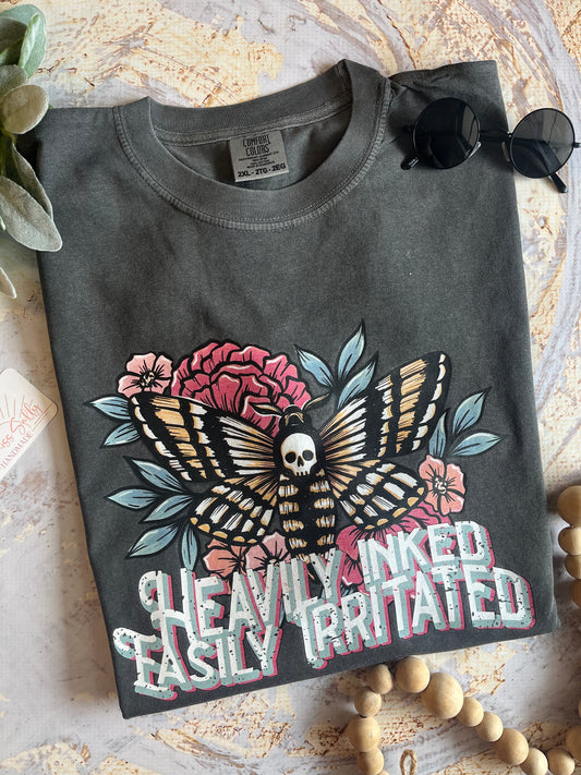 Heavily Inked Easily Irritated Tee