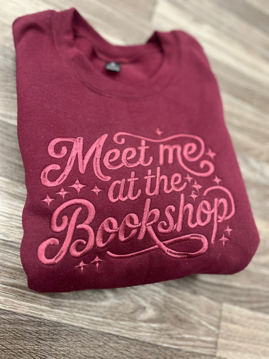 Meet Me At The Bookshop Crewneck