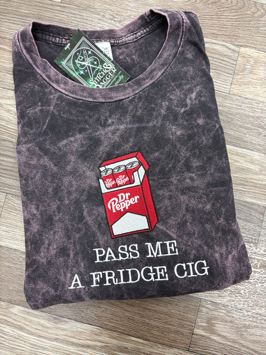 Vintage Wash Fridge Cig Tshirt (Dr Pepper)