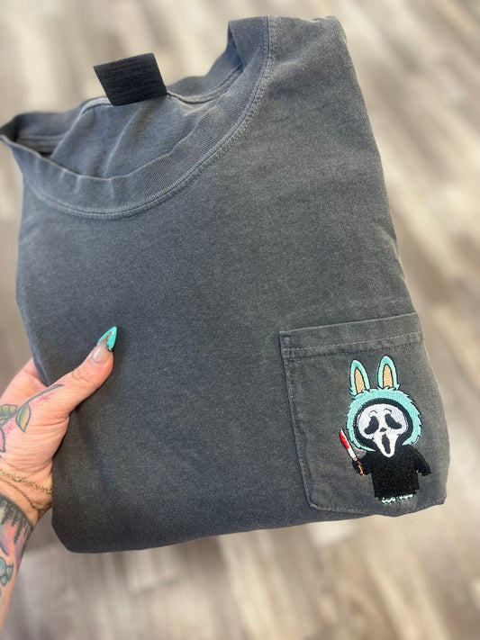Scary Movie Pocket Tee