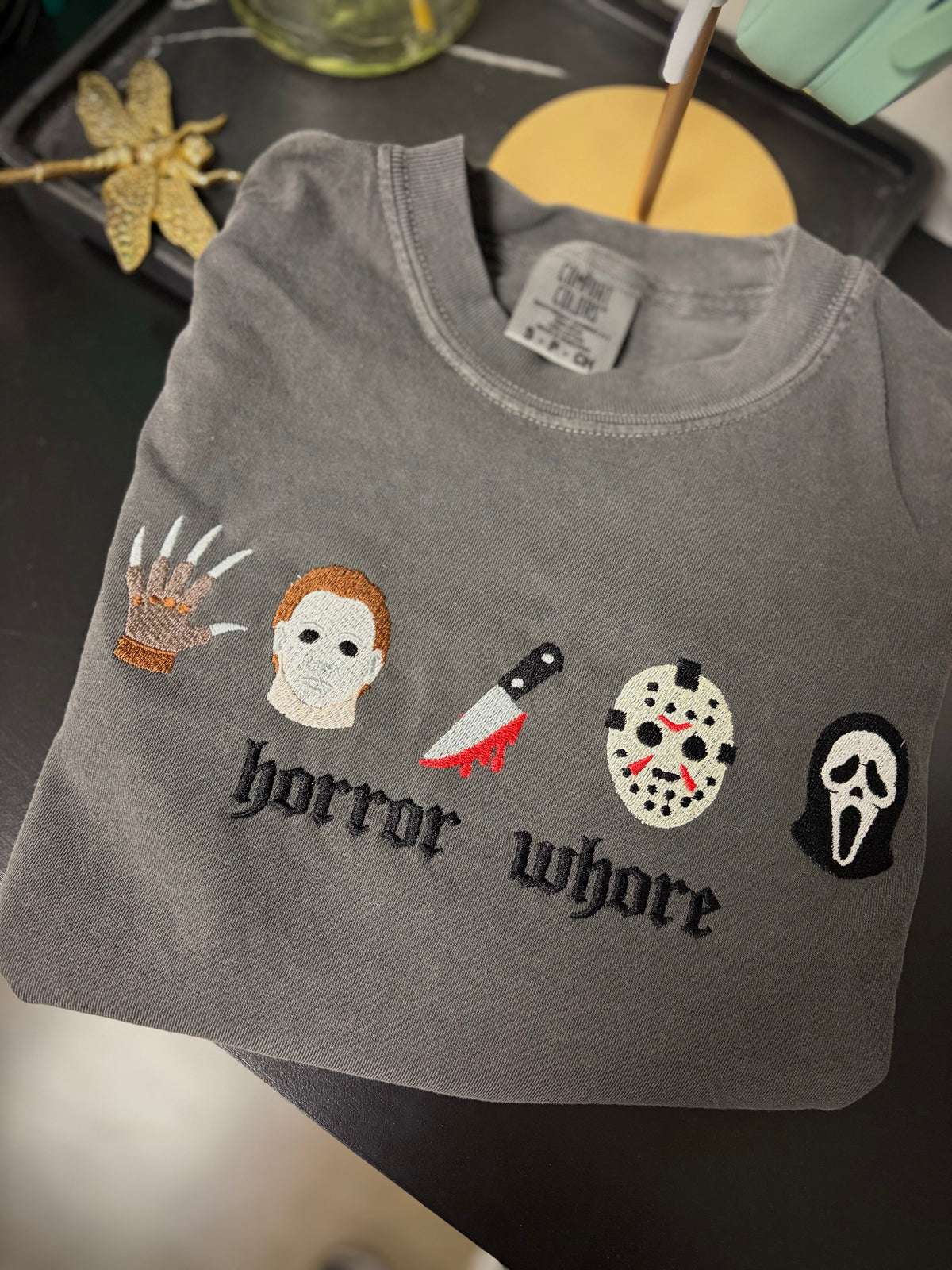 Horror Whore Icons Tee