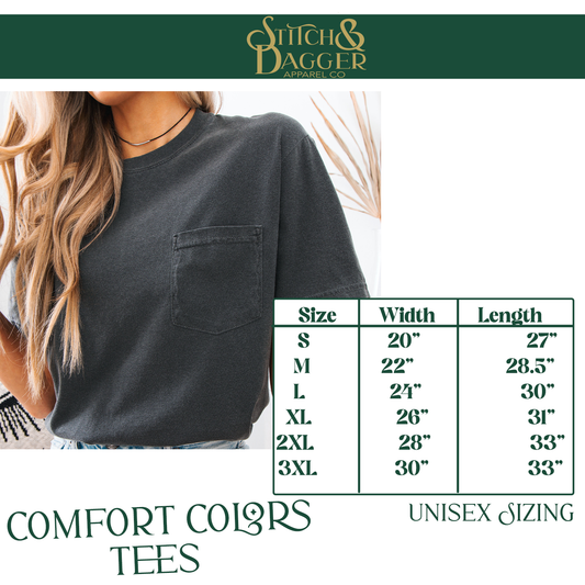 Embroidered Iced Coffee Ghost Tee in Pepper