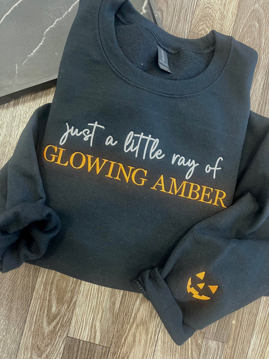 Little Ray of Glowing Amber Crewneck