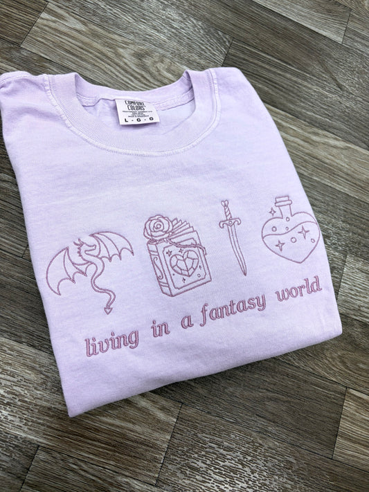 Living in a Fantasy World Tshirt