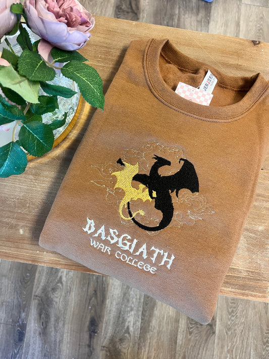 Basgiath War College Embroidered Sweatshirt