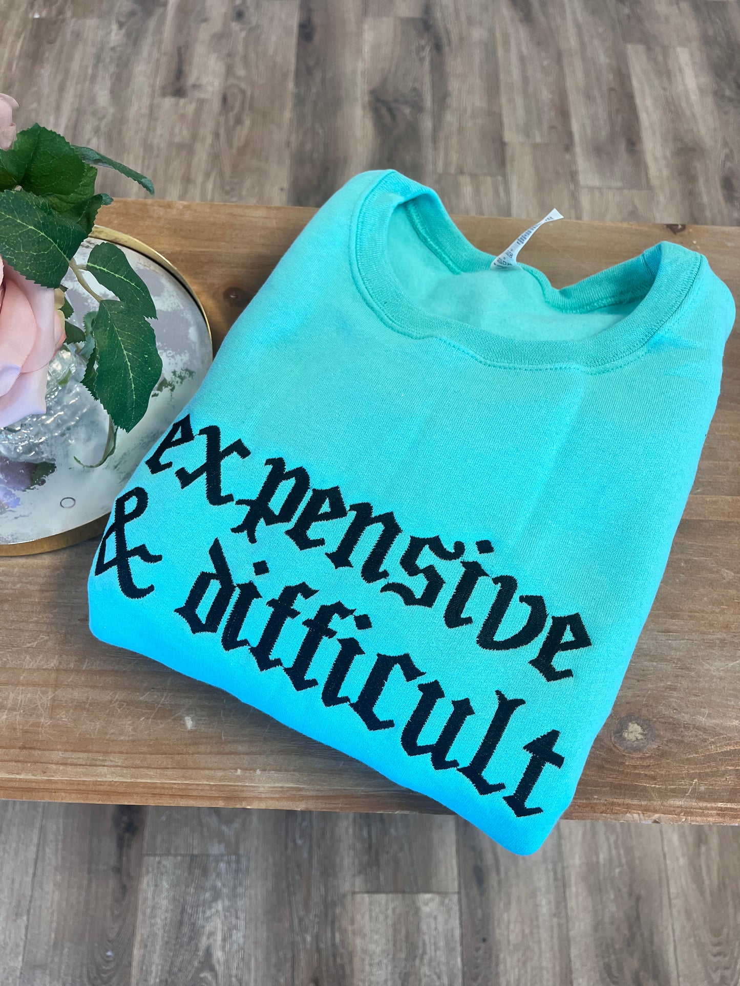 SALE Expensive and Difficult Sweatshirt
