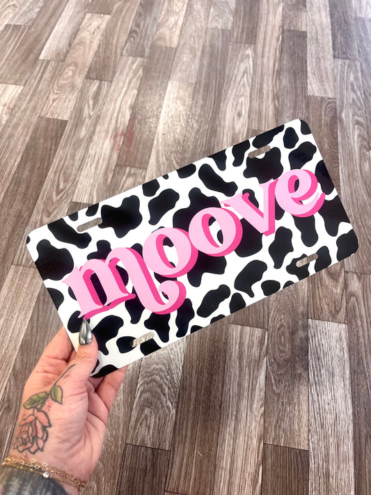 Moove License Plate