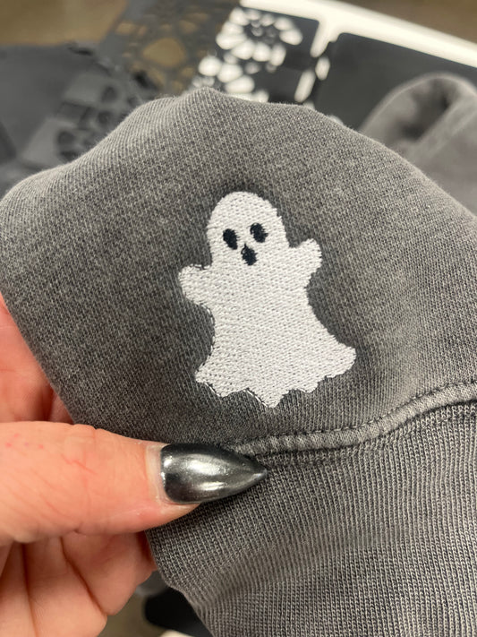 Feeling Spooky Pigment Dye Crewneck