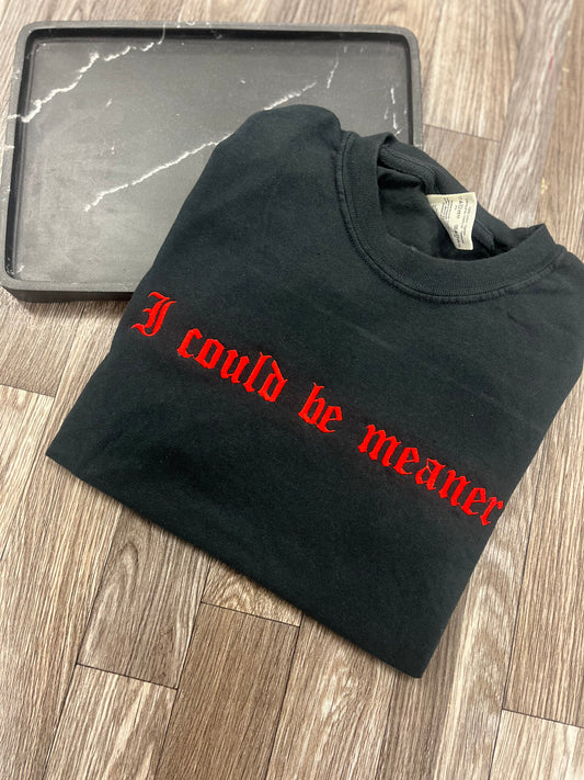 I Could Be Meaner Tshirt (2)