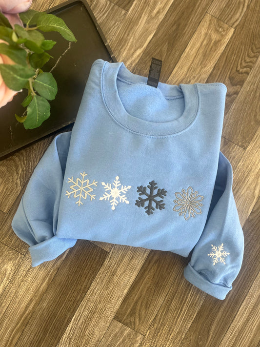 Snowflake Crewneck (Gildan)