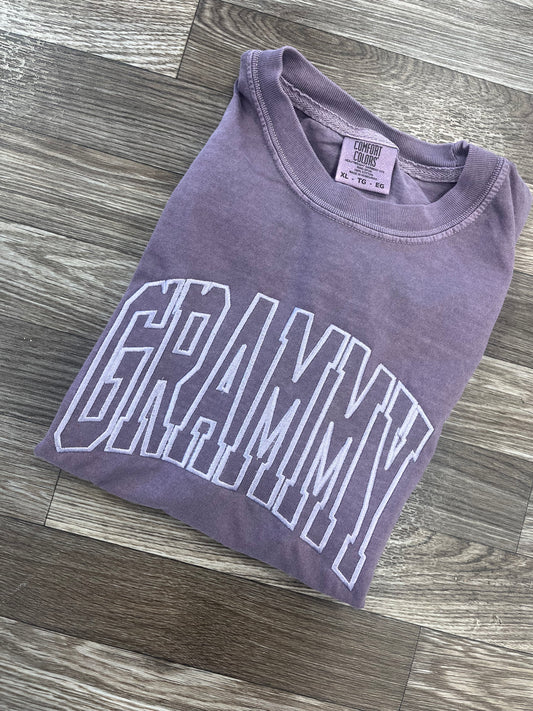 Custom Varsity Name Comfort Colors Tshirt