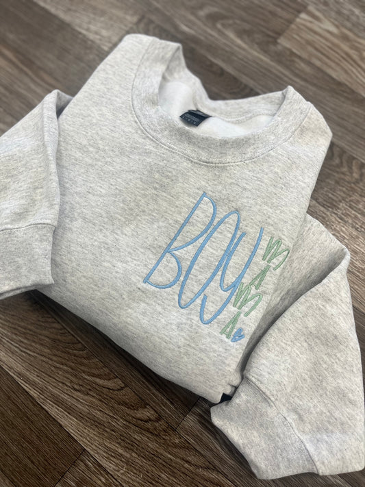 Boy Mama Crewneck
