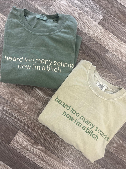 Too Many Sounds Overstimulated Tshirt