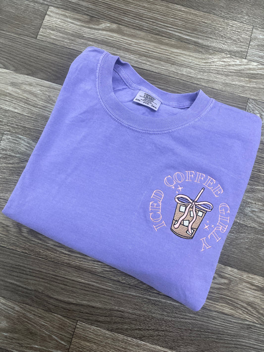 Iced Coffee Girly Tshirt
