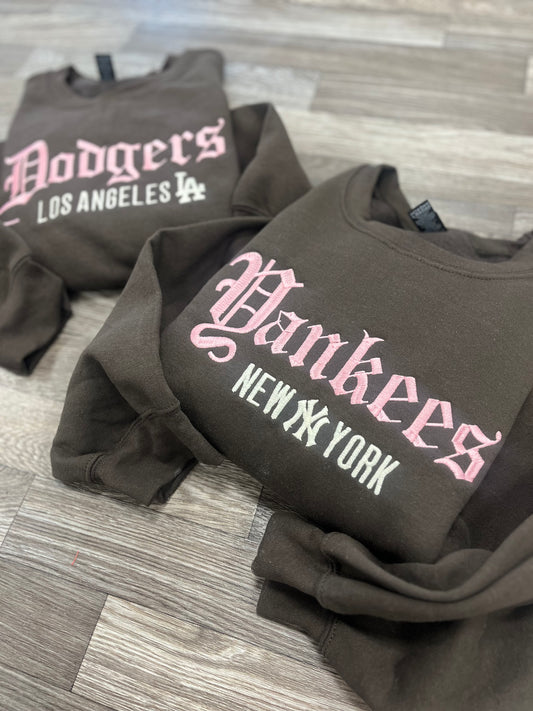 Custom Vintage Collegiate Crewneck