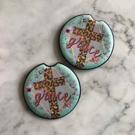 Grace Car Coasters
