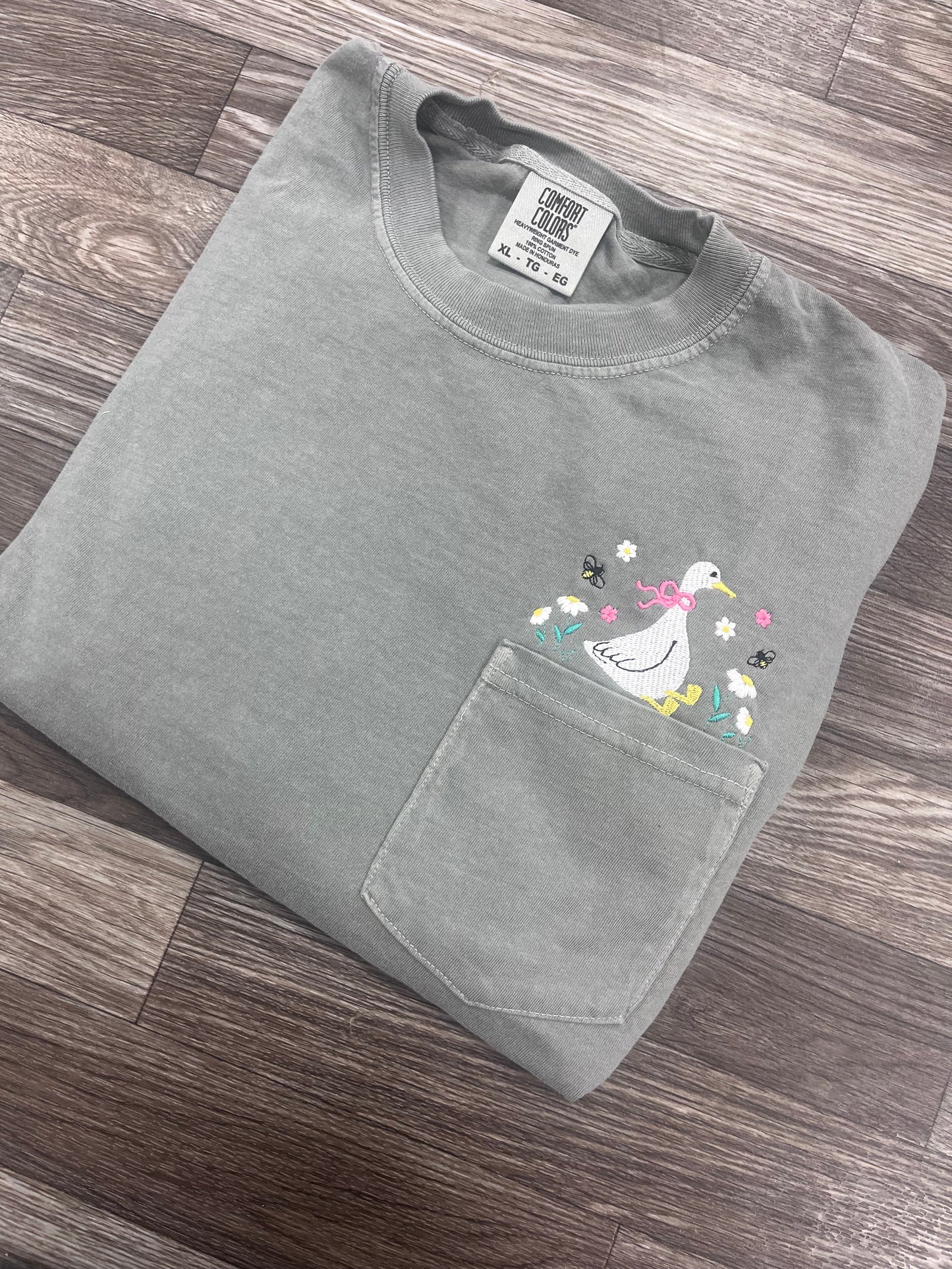Spring Goose Pocket Tee