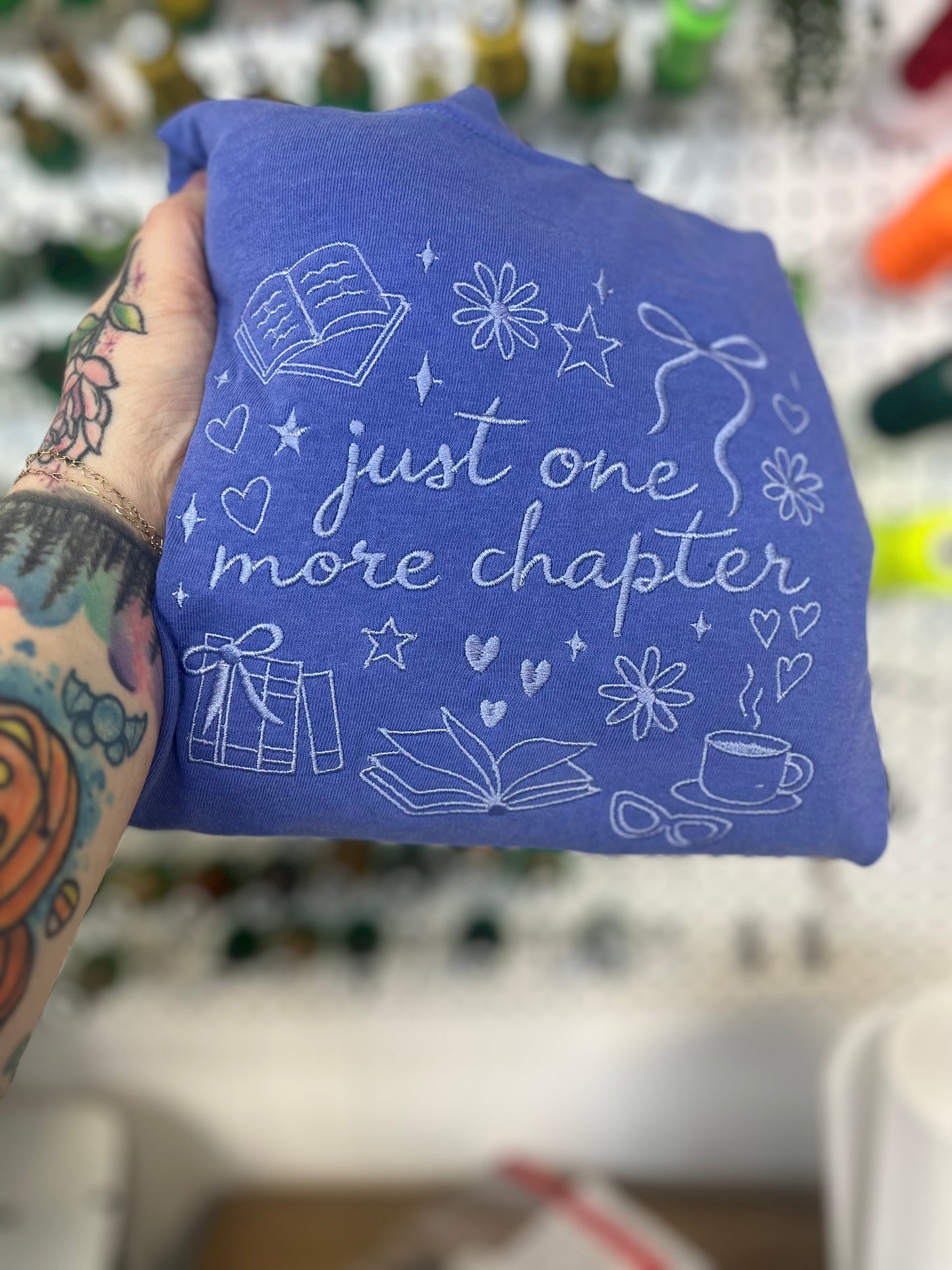 Just One More Chapter Tshirt