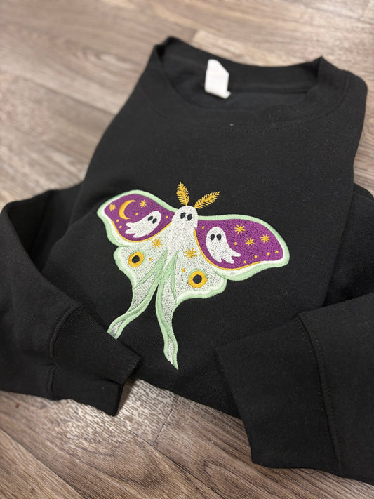 Ghost Moth Crewneck
