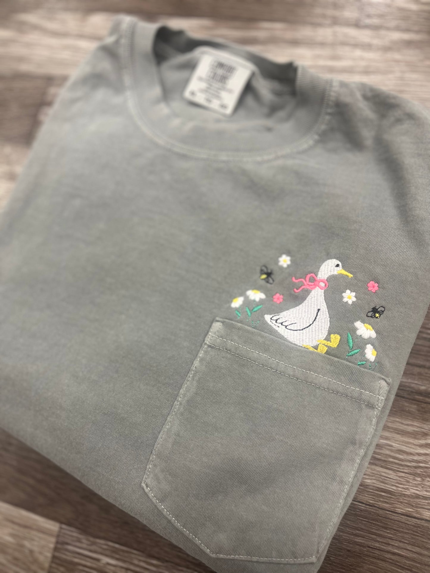 Spring Goose Pocket Tee