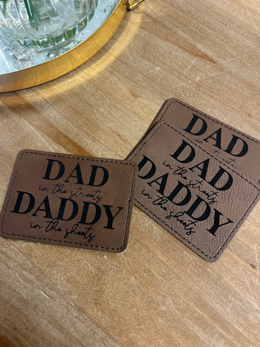 Dad in the Streets Hat Patches