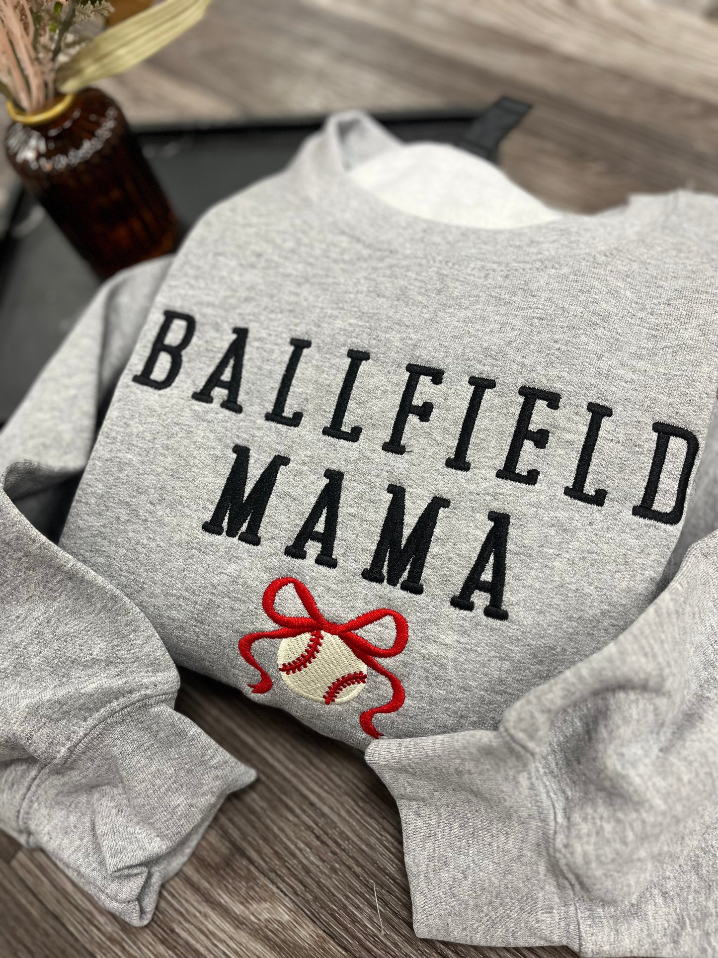 Ballfield Mama Crewneck