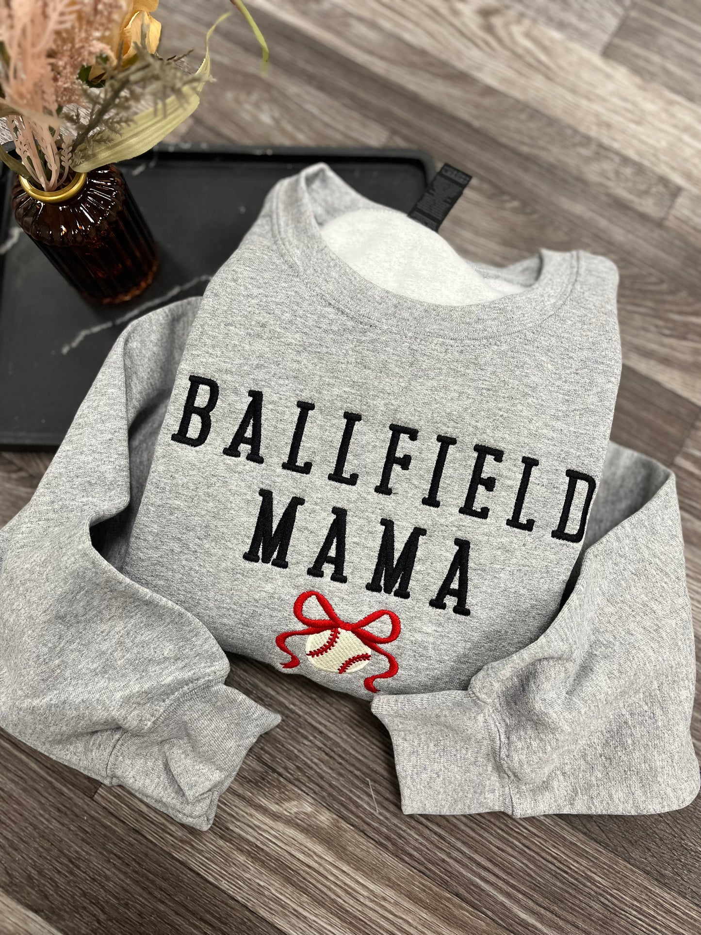 Ballfield Mama Crewneck