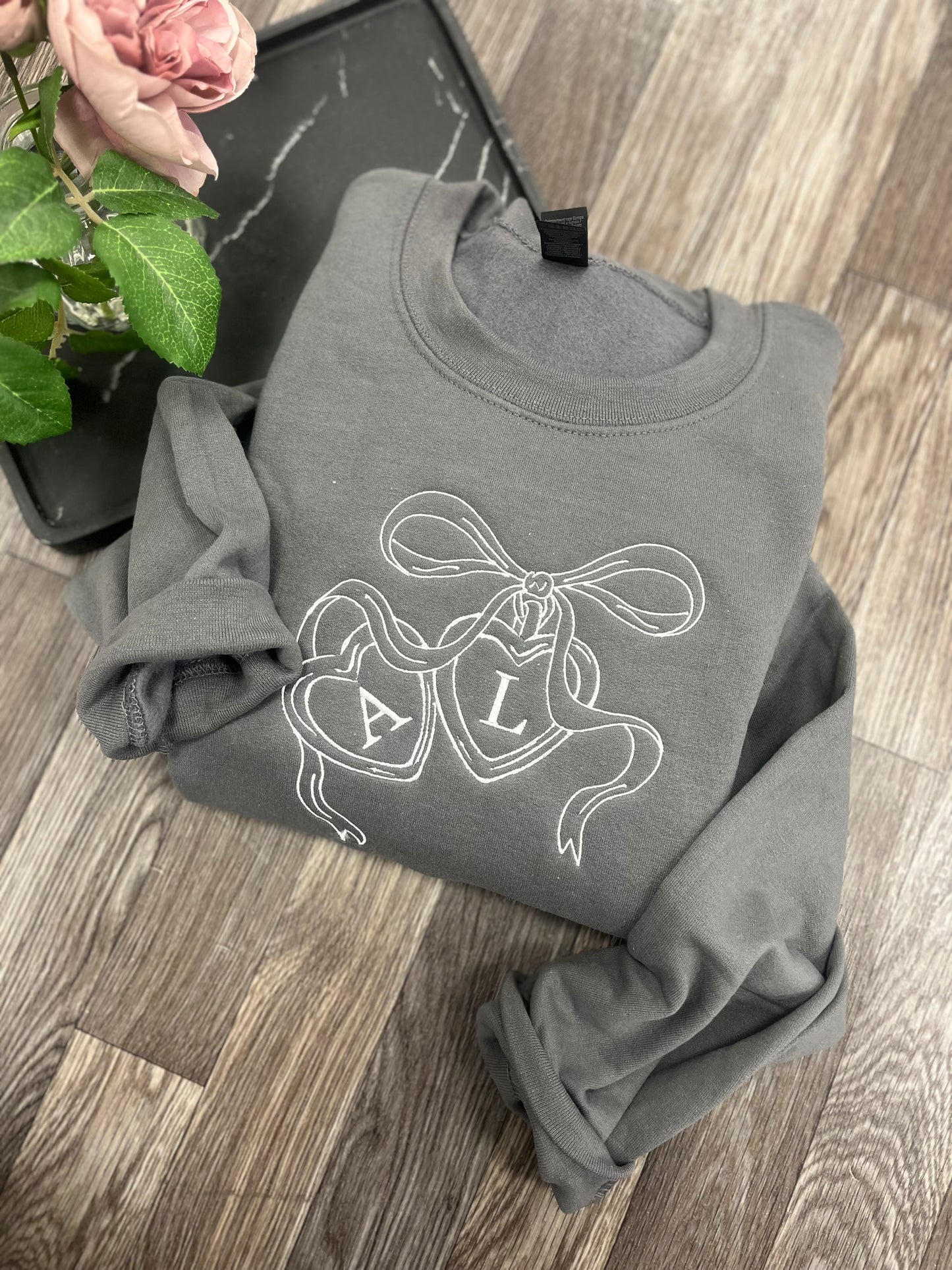 Custom Initial Locket Crewneck