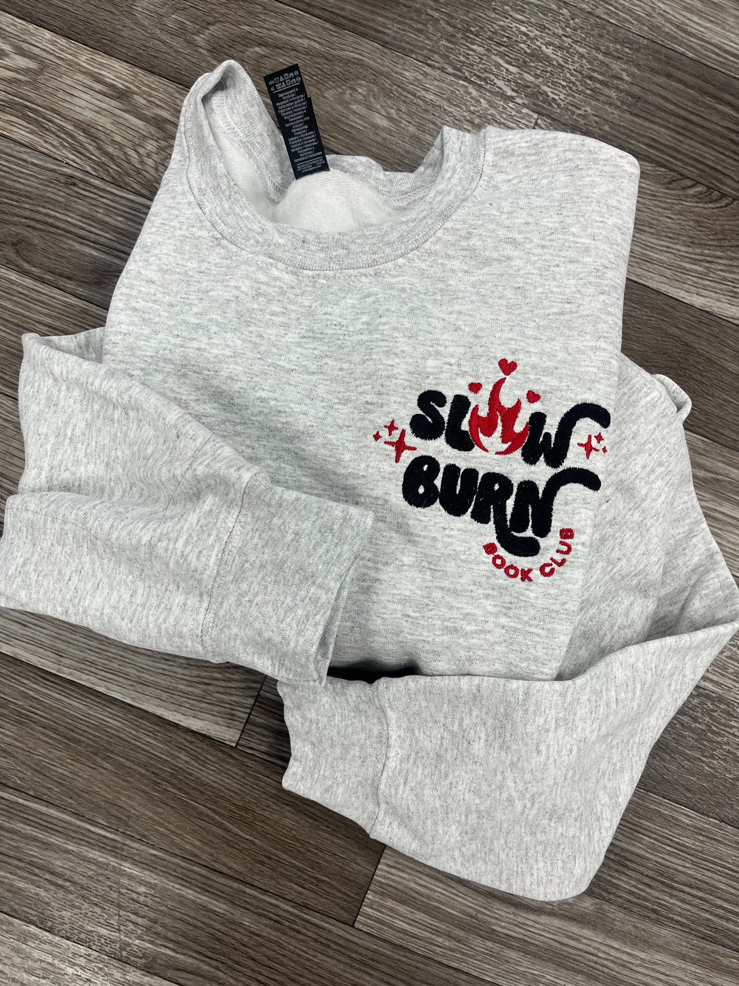 Slow Burn Book Club Gildan Crewneck