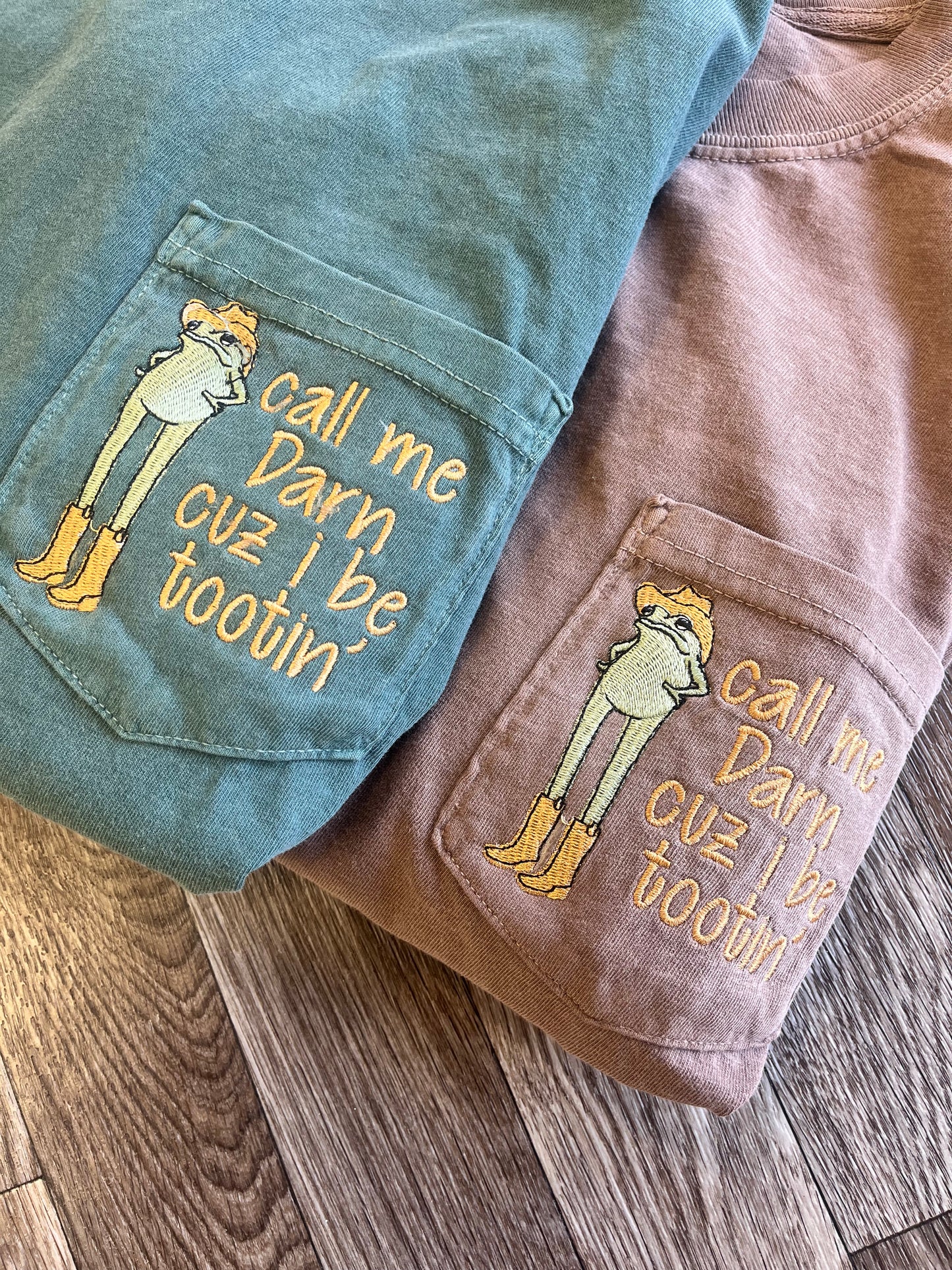 Darn Tootin' Pocket Tee