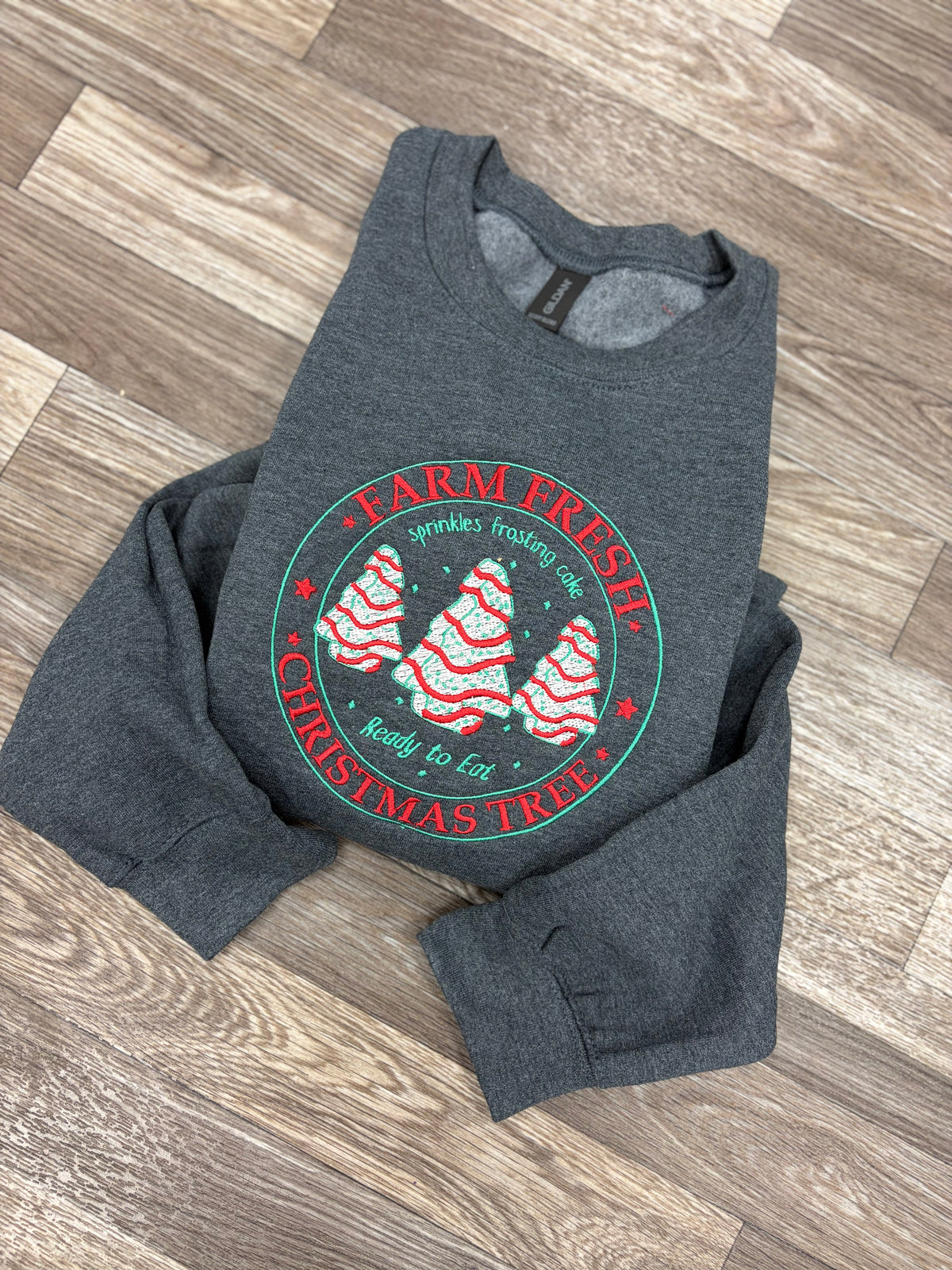 FF Christmas Tree Cake Crewneck (Gildan)
