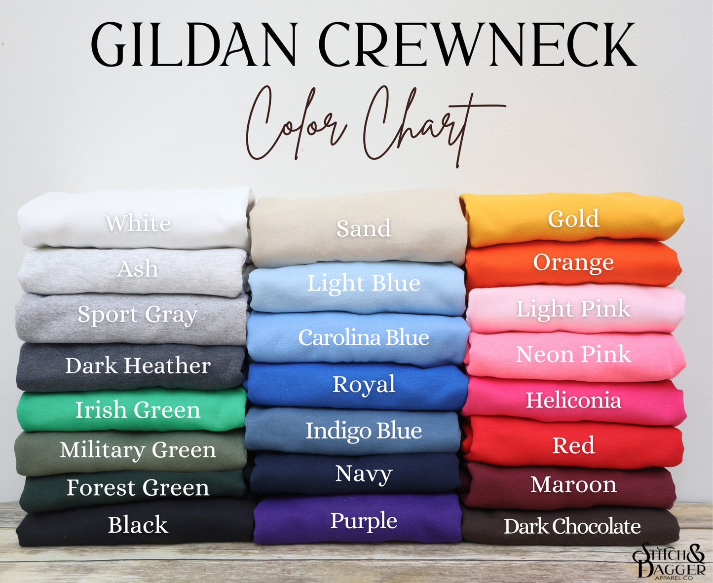 Double Glitter Team Gildan Crewneck