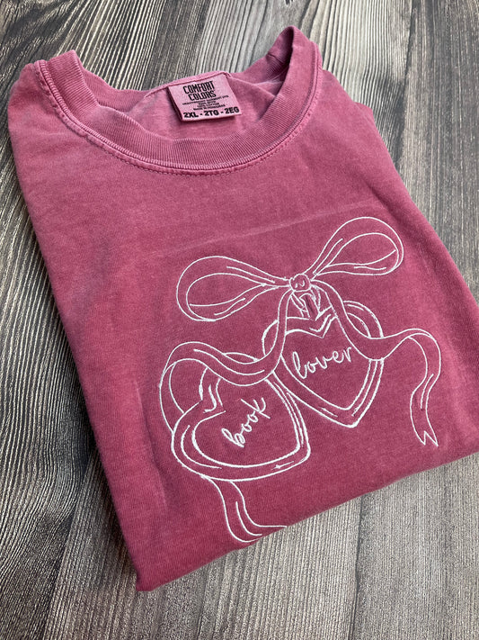 Book Lover Locket Tshirt