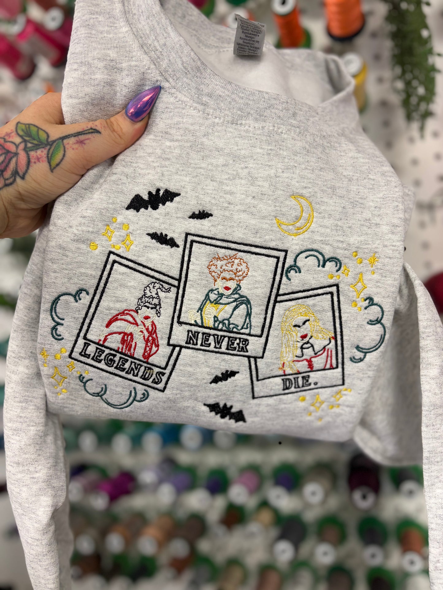 Legends Never Die Crewneck