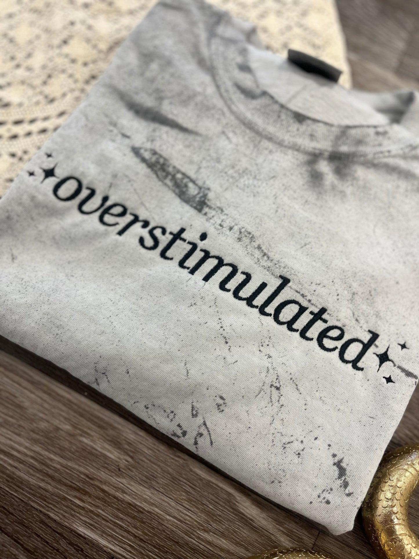 Overstimulated Colorblast Tshirt