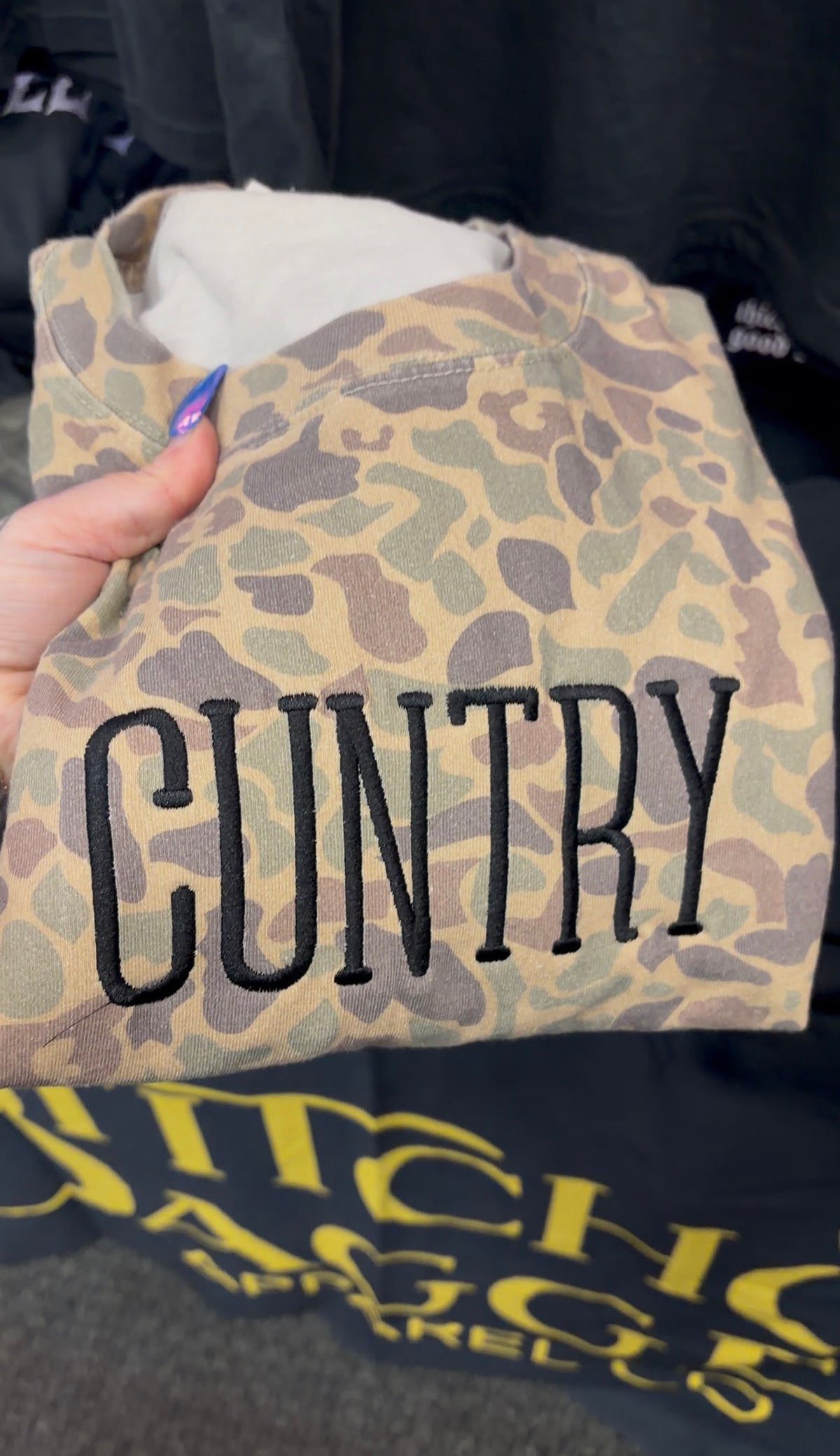 Cuntry Duck Camo Tshirt