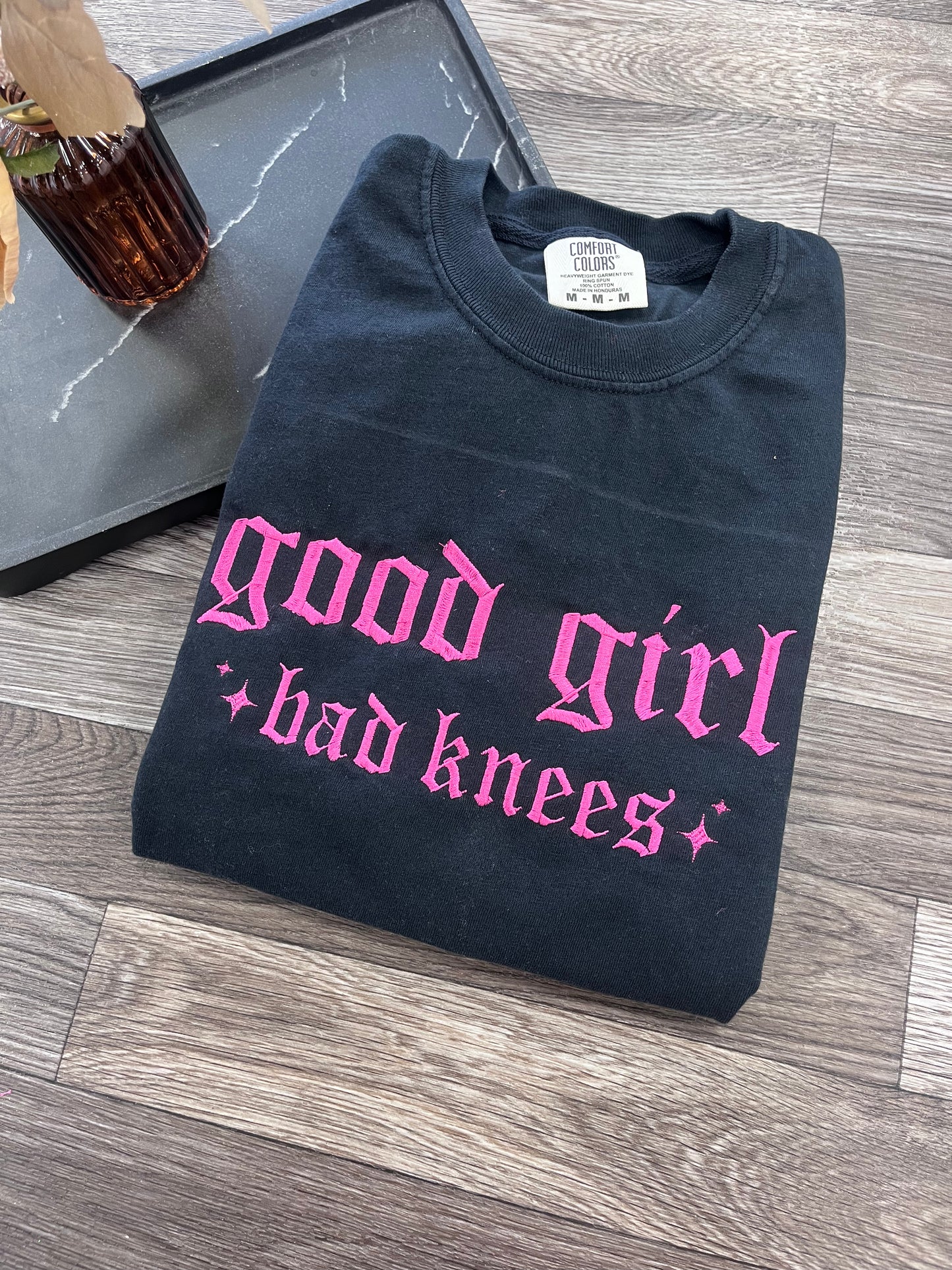 Good Girl Bad Knees Tshirt