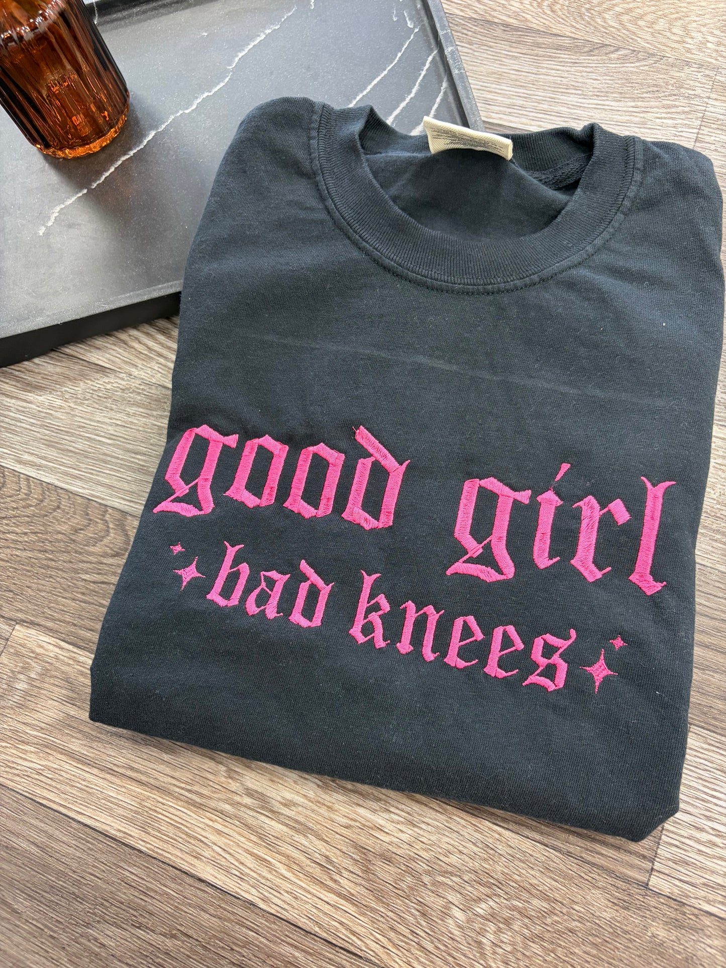 Good Girl Bad Knees Tshirt