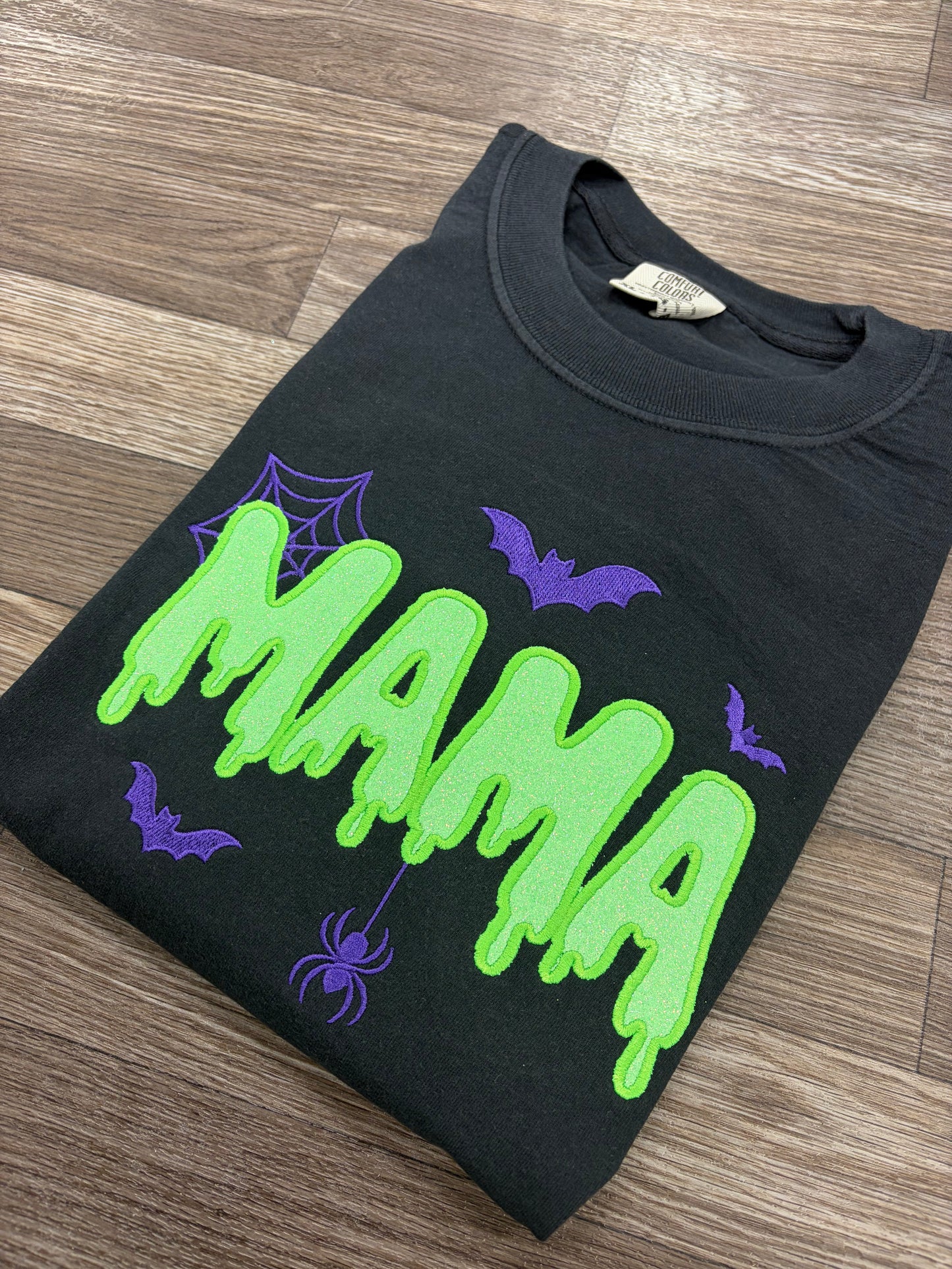 Glitter Halloween Mama CC Tshirt