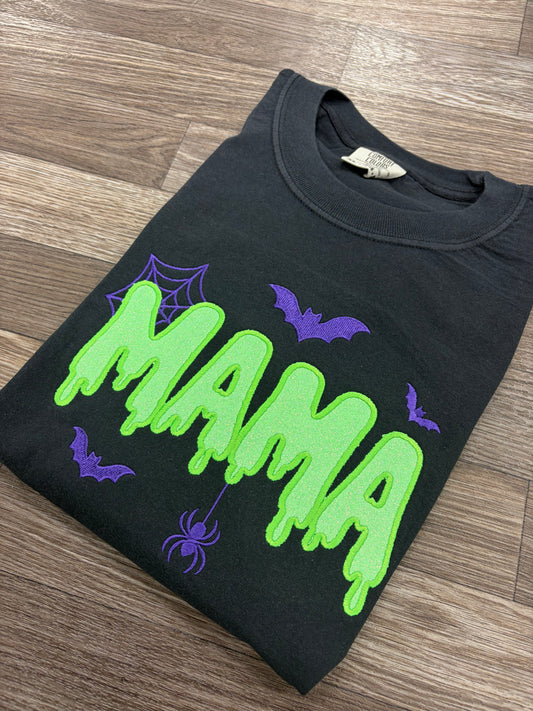 Glitter Halloween Mama CC Tshirt