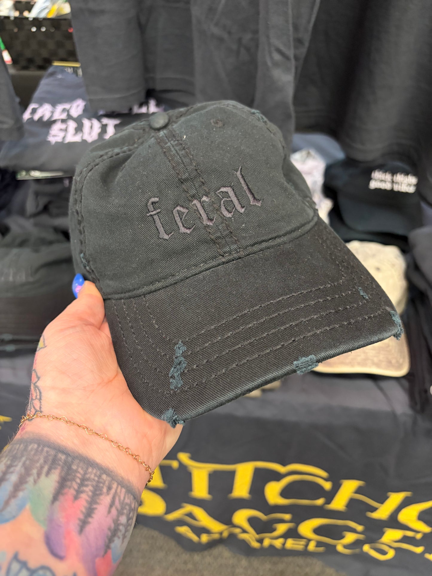 Feral Distressed Hat