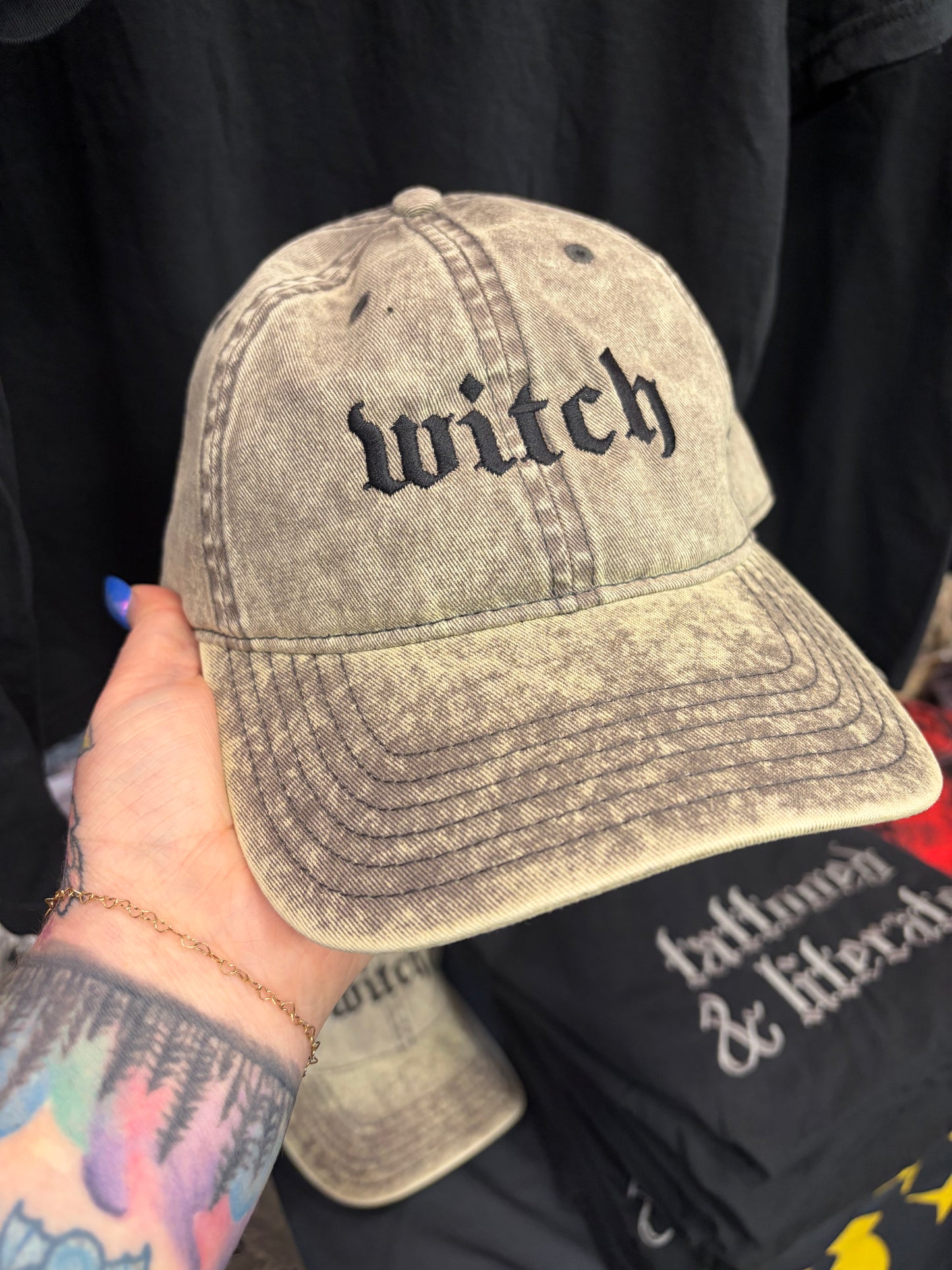 Witch Distressed Hat