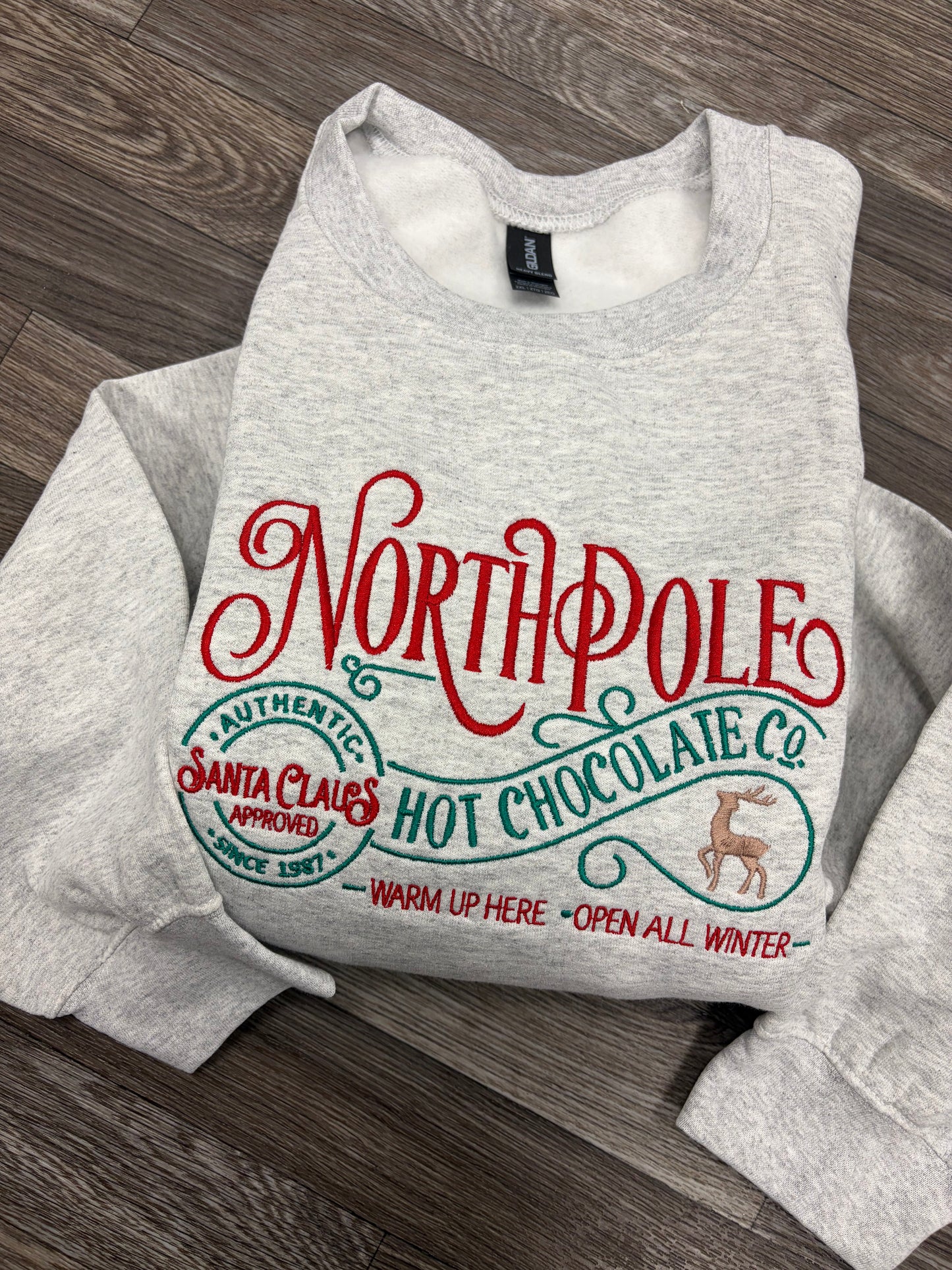North Pole Hot Chocolate Crewneck
