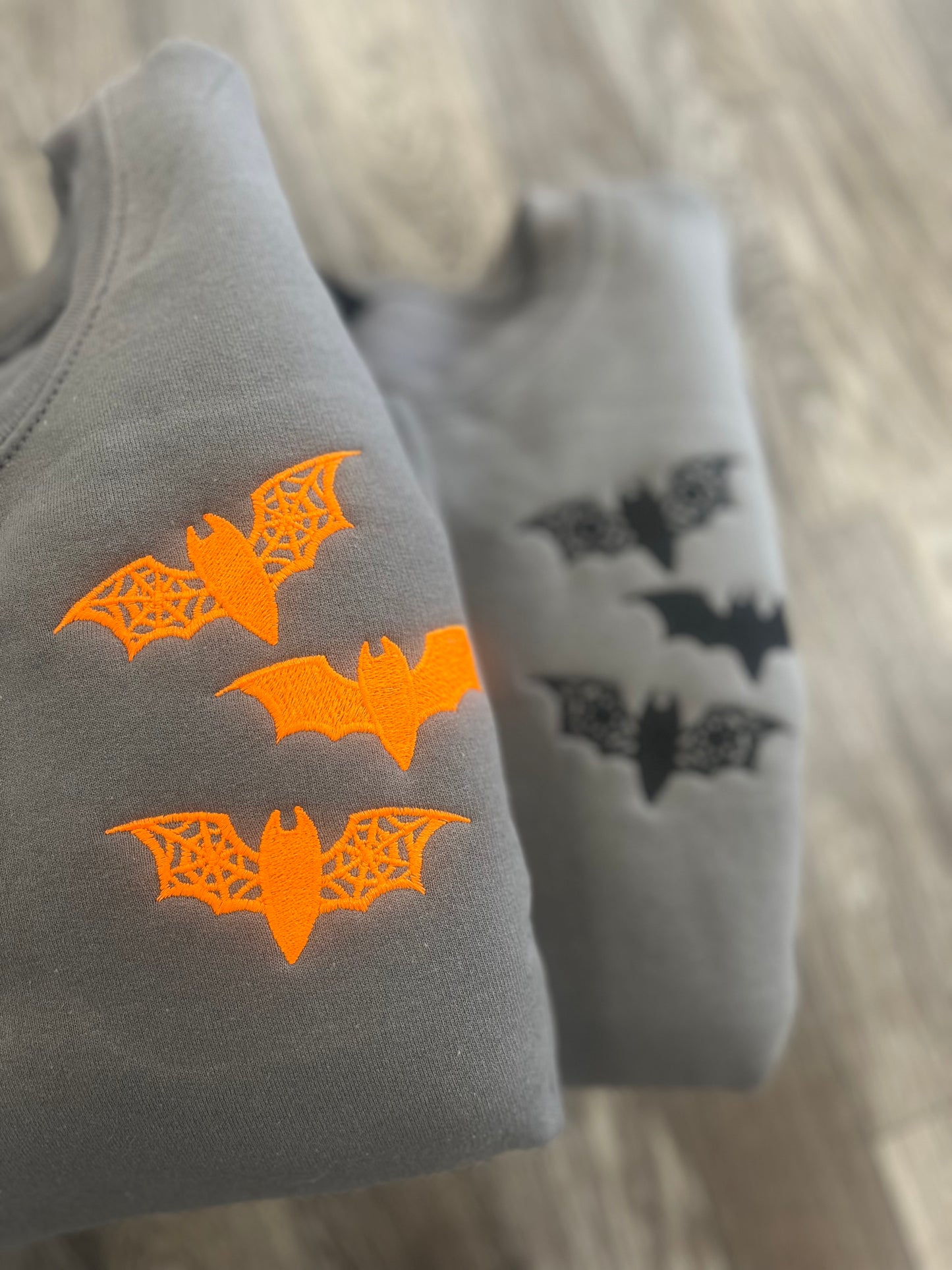 Spiderweb Bats Crewneck