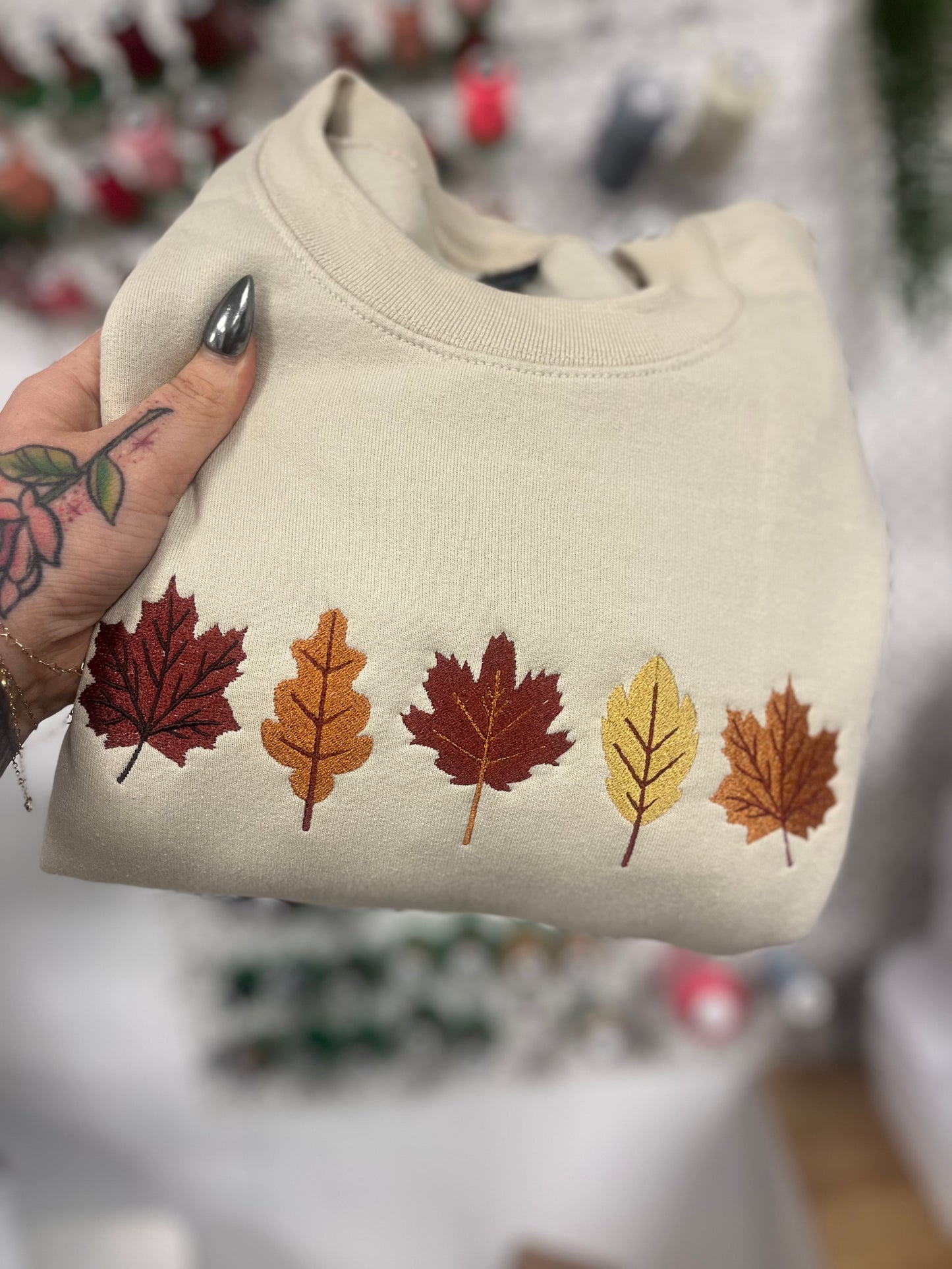 Autumn Leaves Crewneck