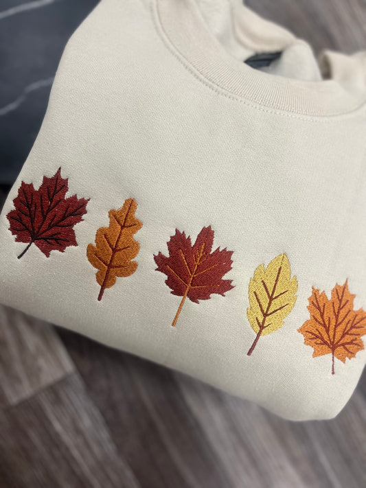Autumn Leaves Crewneck
