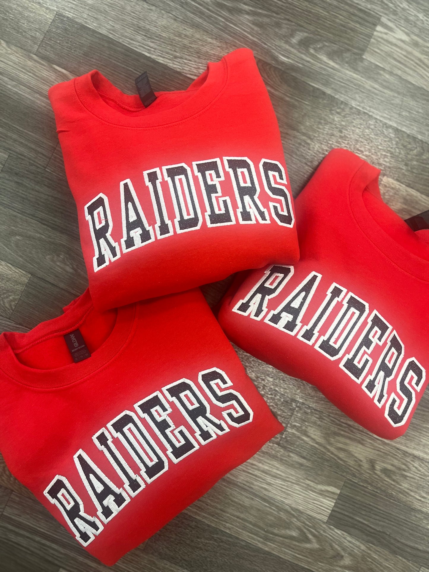 Glitter Varsity Team Crewneck